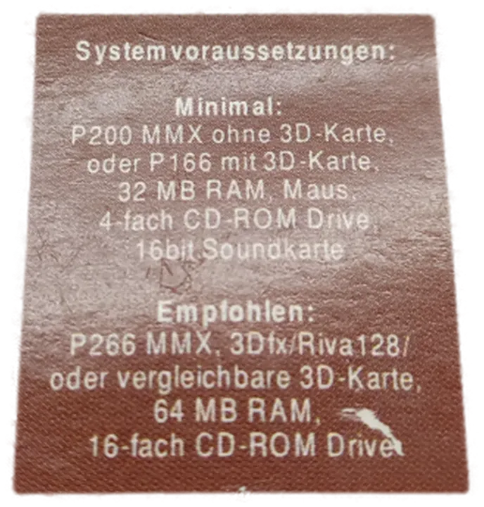 PC Game CD-ROM  Das dunkle Vermächtnis Gorky 17 - Bild 3