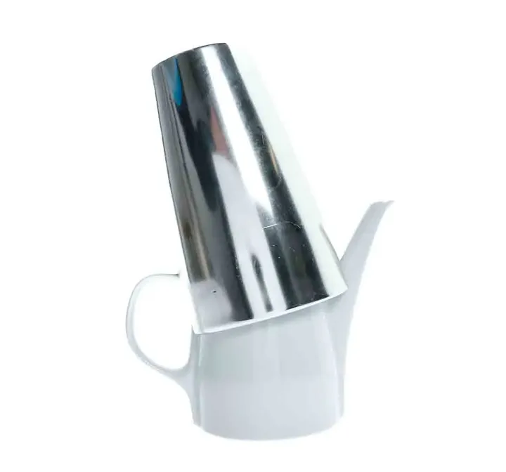 Melitta Kaffeekanne mit silberner Warmhaltehaube - Bild 2