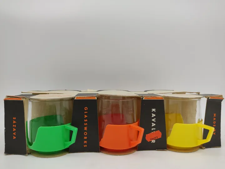 6-teiliges Gläser- bzw. Teetassen-Set aus den 70er-Jahren - Bild 2