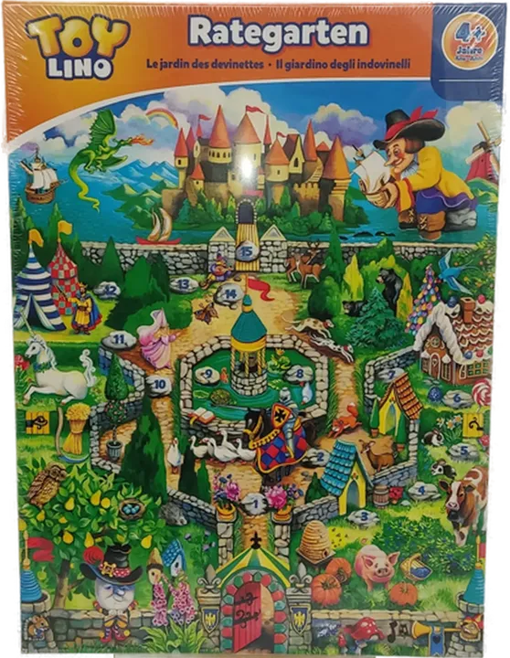 Toy Lino Gesllschaftsspiel/Brettspiel Rategarten 