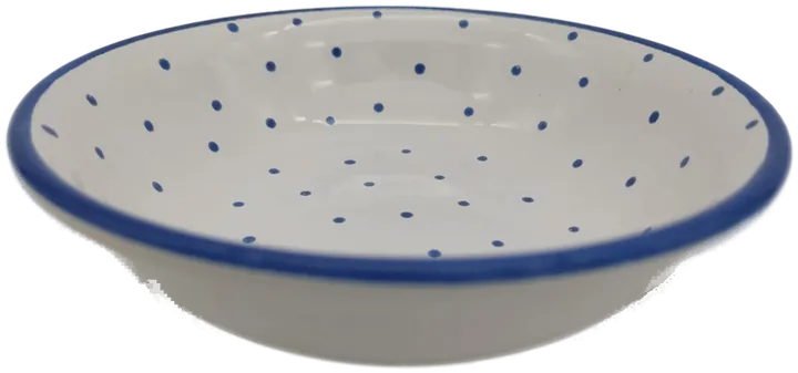 Gmundner Keramik Schälchen Set (6 Stück) blaue Tupfen - Bild 2