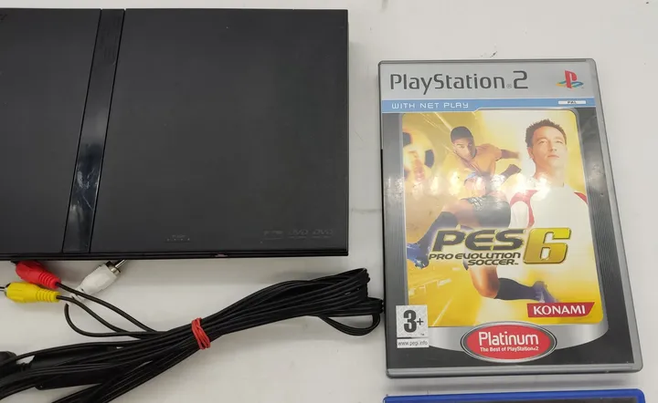 Sony PS2/Playstation 2 Slim mit 1 Controller , 8MB Speicherkarte, Netzkabel und Videokabel und 2 Spiele - Bild 4