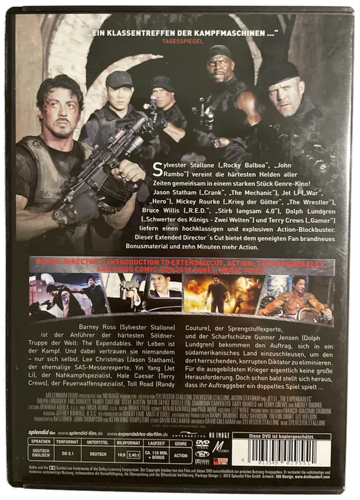 DVD - The Expendables - extended director´s cut - Bild 2