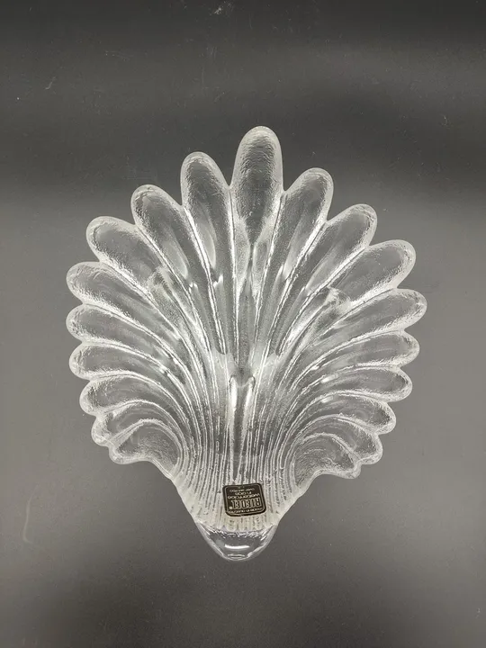 Riedel Bleikristallschale in Muschelform -  23cm x 20cm - Bild 4