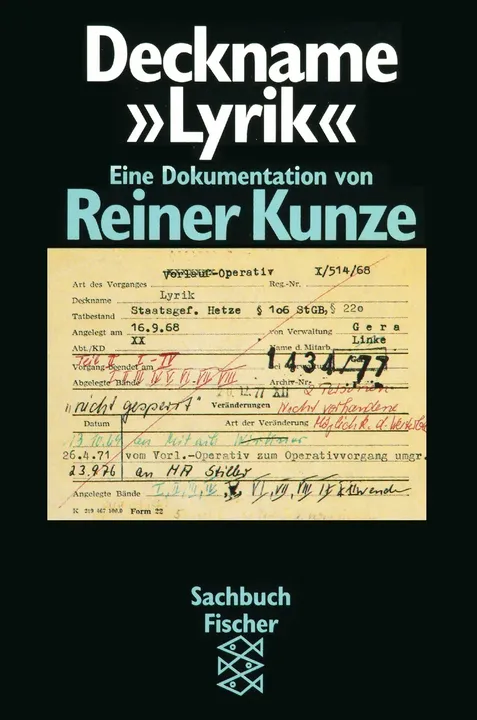 Deckname »Lyrik« - Reiner Kunze - Bild 1