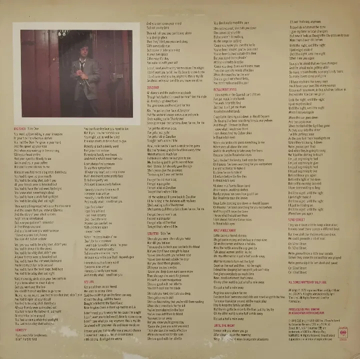 Langspielplatte - Billy Joel - 52nd Street - Bild 2