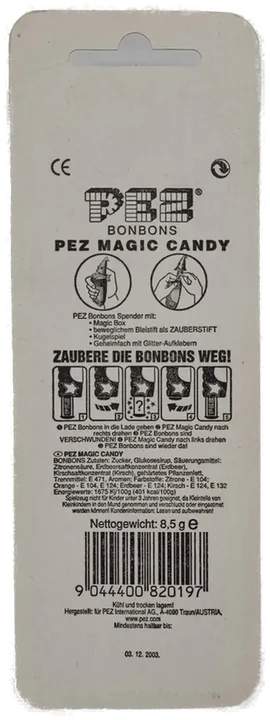 PEZ interactive Magic Candy blau/schwarz originalverpackt - Bild 2