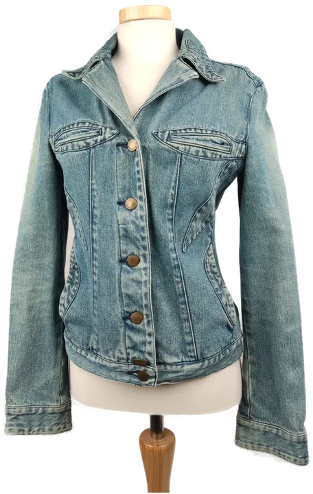 Mango Damen-Jeansjacke hellblau - M/38 - Bild 4