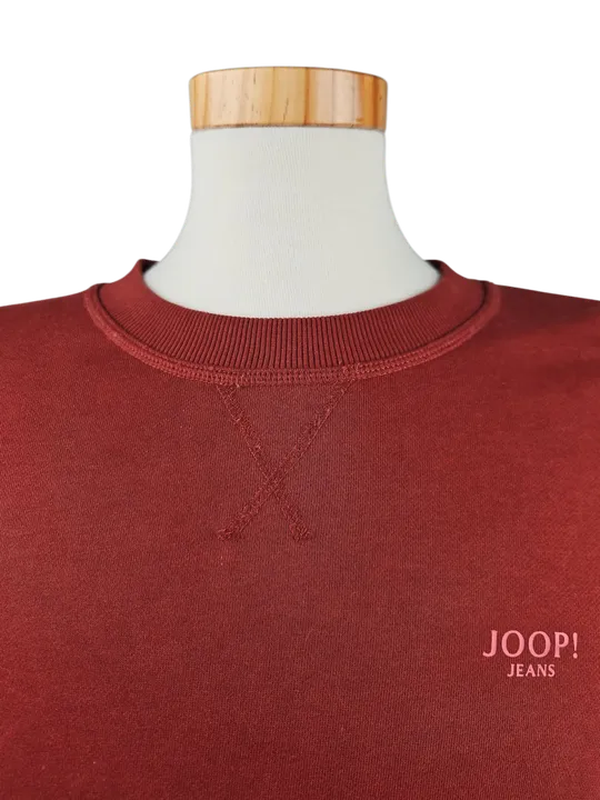 Joop! Herren Pullover, rot - Gr. S - Bild 4