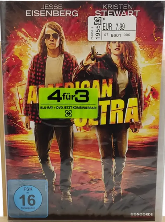 DVD American Ultra  mit Kristen Stewart und Jesse Eisenberg  - Bild 2