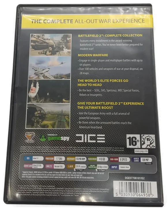 PC Game DVD-ROM Complete Battlefield 2 Collection - Bild 2