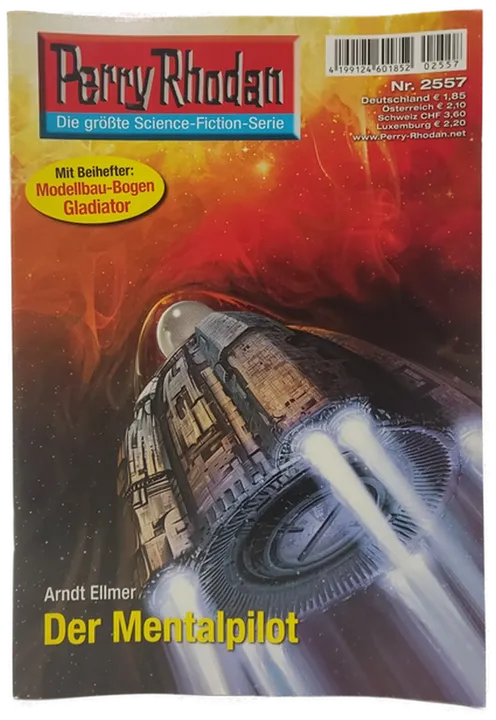 Romanheft Perry Rhodan Der Mentalpilot Erstauflage Nr. 2557 - Bild 2