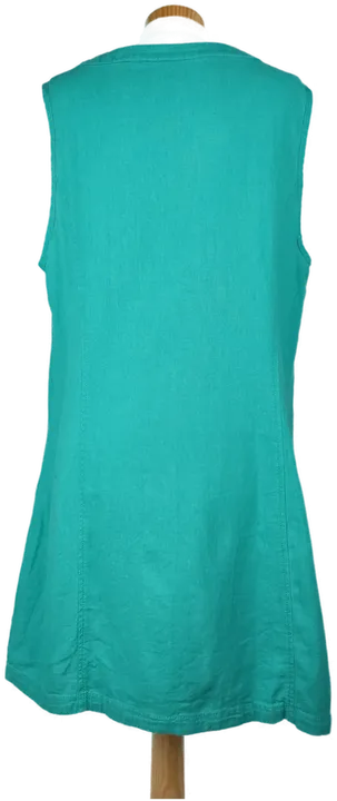  Gina Laura Damen Mini-Sommerkleid türkis - L/40 - Bild 2