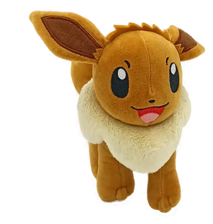 2022 Game Freak Pokémon Eevee Stofftier  - Bild 1