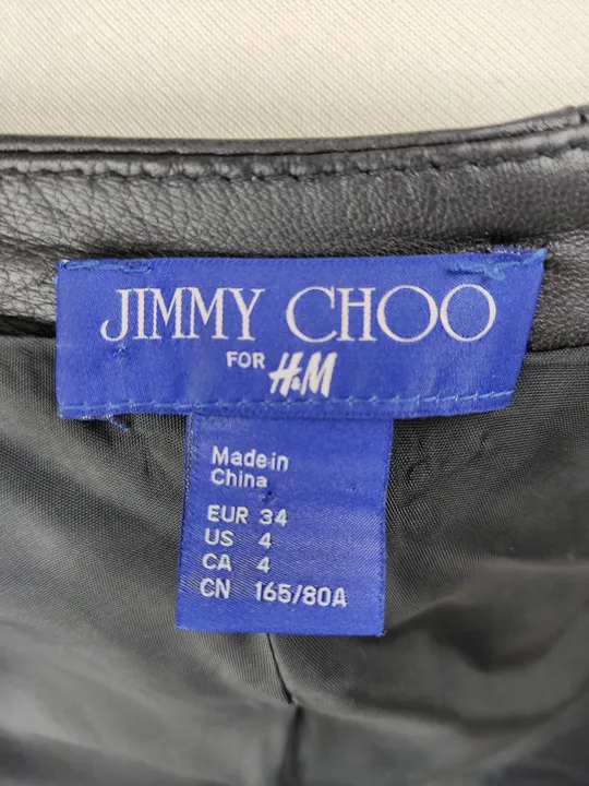 Jimmy Choo schwarzes Lederkleid - Bild 5