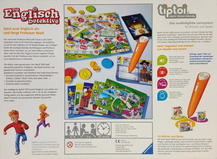 tiptoi® Die Englisch Detektive - Lernspiel - Ravensburger - Bild 2