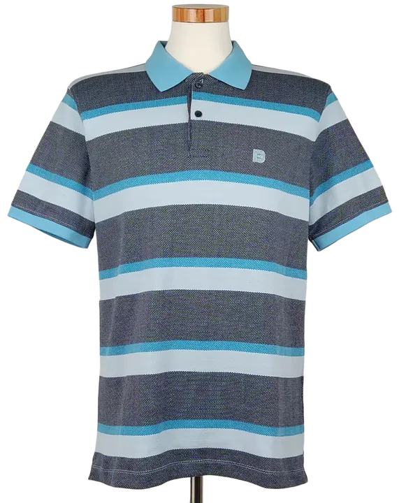 Baldessarini Herren Polo Shirt, blau - Gr. L  - Bild 1
