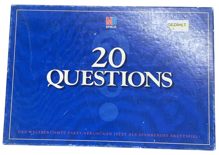 MB Spiele - 20 Questions - Rätselspiel  - Bild 4