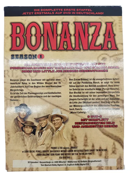 Bonanza – Die komplette Staffel 1 (DVD-Box) - Bild 4