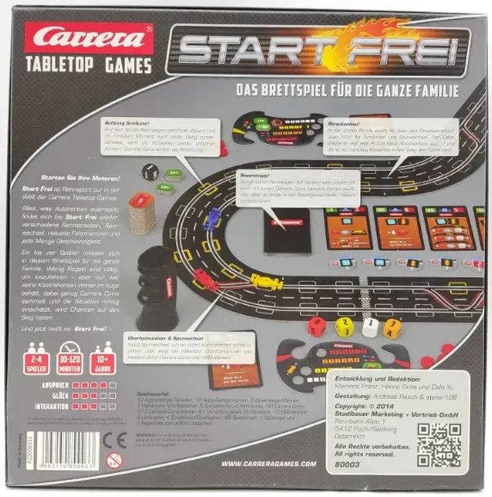 Carrera Start Frei - Gesellschaftsspiel, Tabletop Games - Bild 2