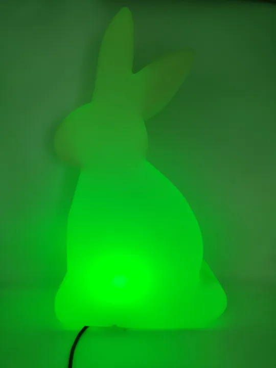 Großer LED Hase für drinnen und draußen (leider fehlt die Fernbedienung) - Bild 1