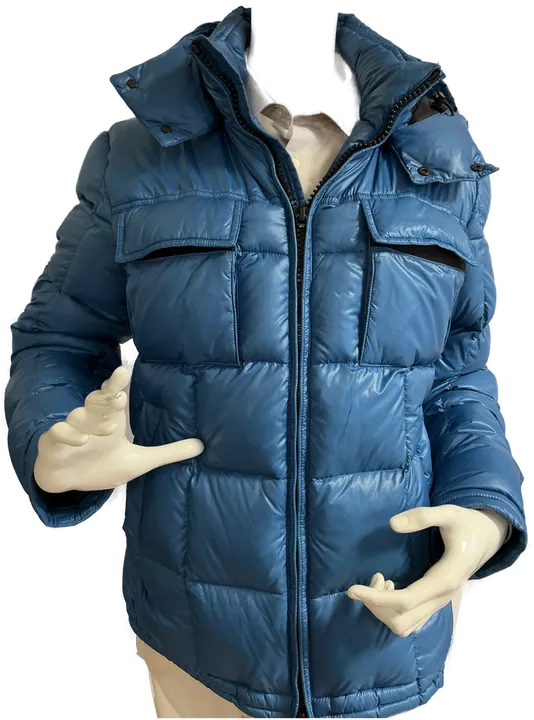 GEOX Herren Daunenjacke blau Gr. 52 - Winterjacke, Polyamid, sehr gute Qualität - Bild 2