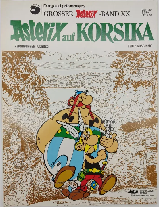 Großer Asterix-Band XX / 20: Asterix auf Korsika - René Goscinny, Albert Uderzo - Bild 1