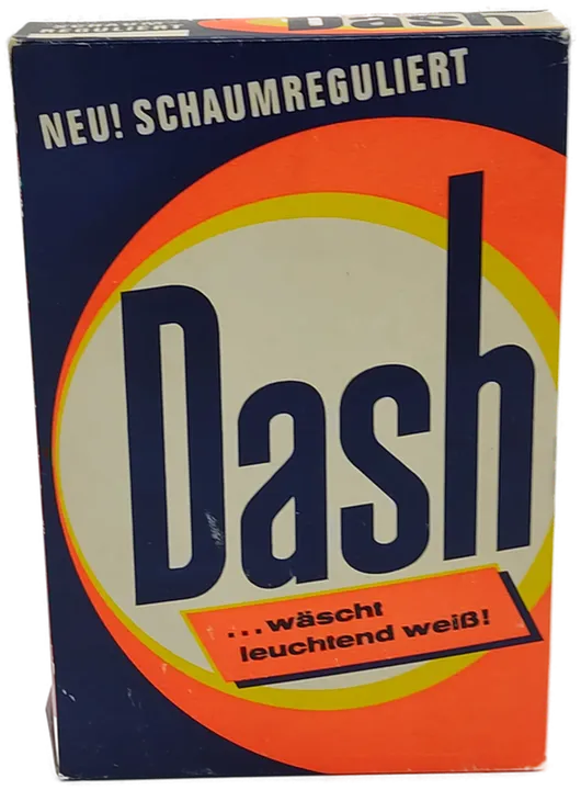 Dash Waschpulver Original Verpackt 60er Jahre - Bild 1