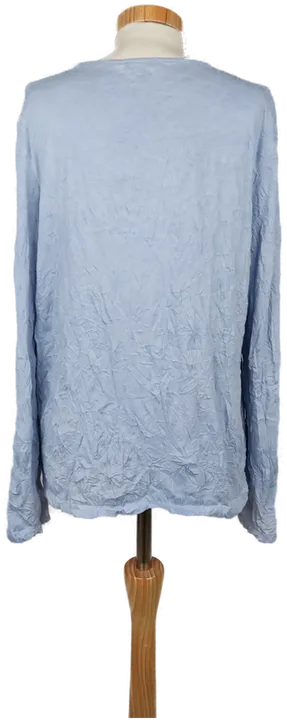 Street One Damen Blusenshirt in Crash Optik hellblau - Größe 36 - Bild 4