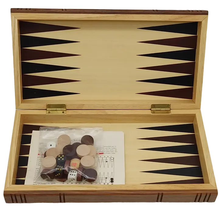 Backgammon aus Holz - Bild 1