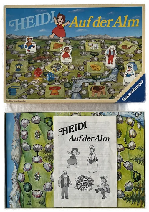 Brettspiel - Heidi auf der Alm - Bild 2