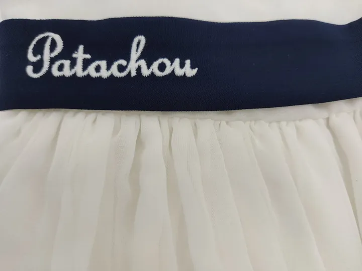 Patachou Kinder Kleid weiß/marine Gr. 98 - Bild 3