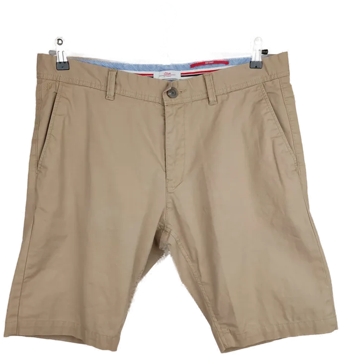 S. Oliver Herren Short beige - L - Bild 1