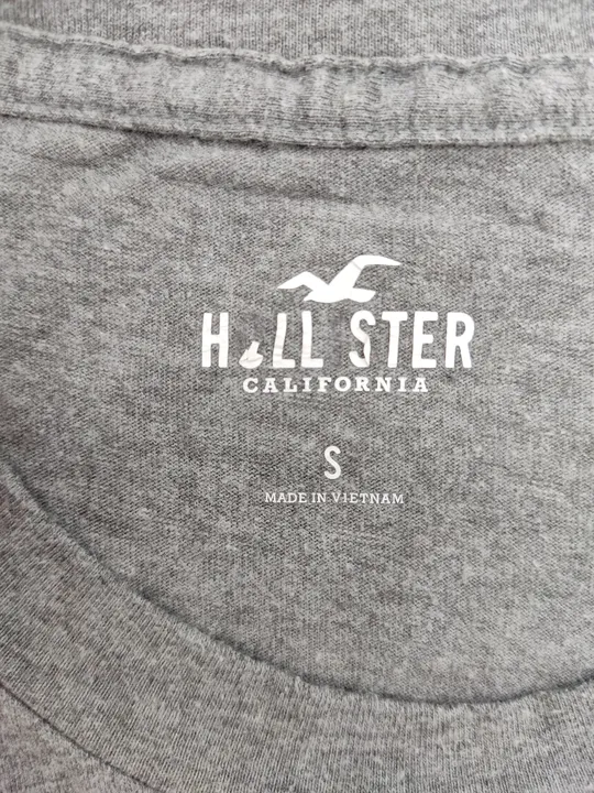 Hollister Herren Shirt grau Gr.S - Bild 4