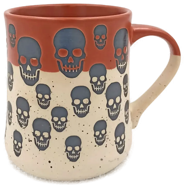 Cobwebs & Cauldrons Kaffeetasse groß mit Totenköpfe - Bild 1