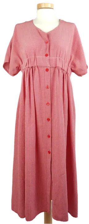 ÄNNY N Damen Vintage Kleid rot/weiß kariert - 42  - Bild 1