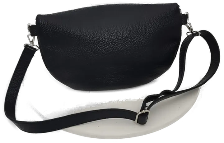 Hip Bag aus Italienischem Leder, Marine Blau - Bild 2
