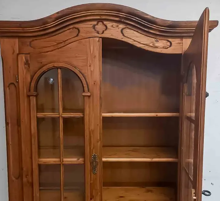 Voglauer Bauernschrank Kasten mit Glastüren - Bild 4