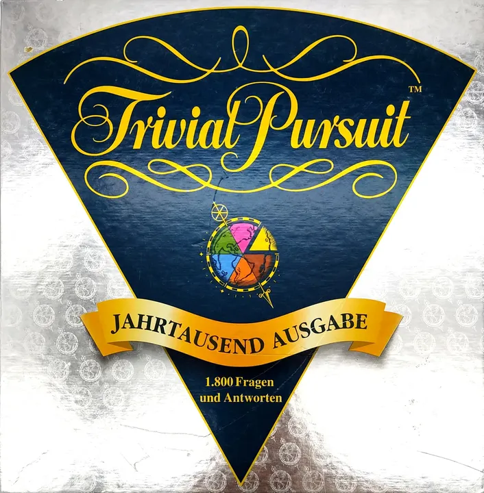 Vintagespiel  1998 - Trivial Pursuit - Jahrtausend Ausgabe - Gesellschaftsspiel - Bild 1