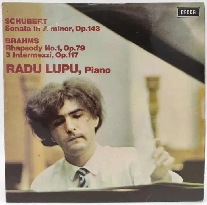 Vinyl LP - Radu Lupu - Schubert, Brahms - Piano - Bild 1
