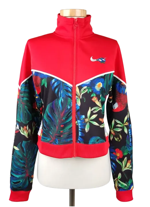 Nike Damen Sportjacke, rot - Gr. XS - Bild 1