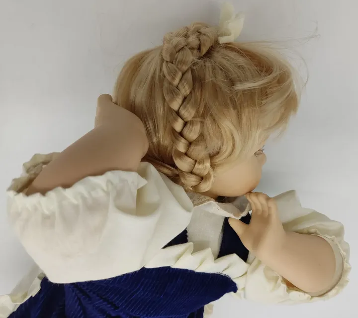 Puppe Porzellan H 501 Hochwertig Länge ca 44cm - Bild 10