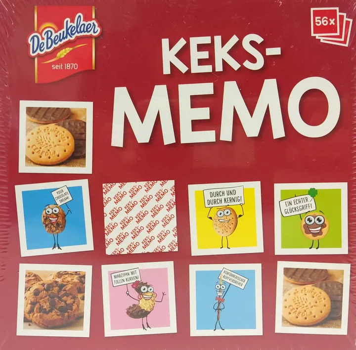 Keks-Memo - Gesellschaftsspiel - DeBeukelaer - Bild 1