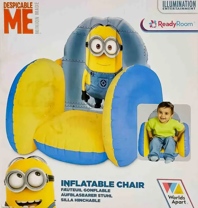 Worlds Apart  Aufblasbarer Stuhl / Inflatable Chair Despicable Minions - Bild 4