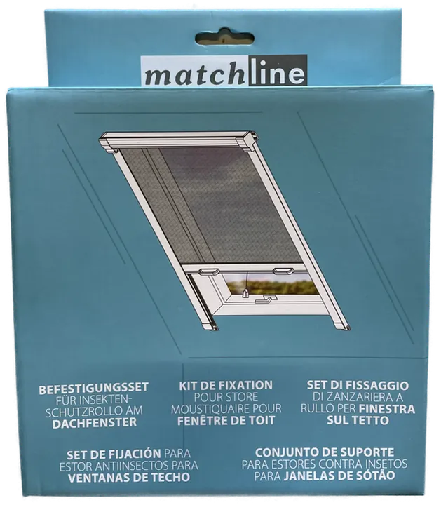 Matchline Befestigungsset für Insektenschutzrollo Dachfenster - Bild 3