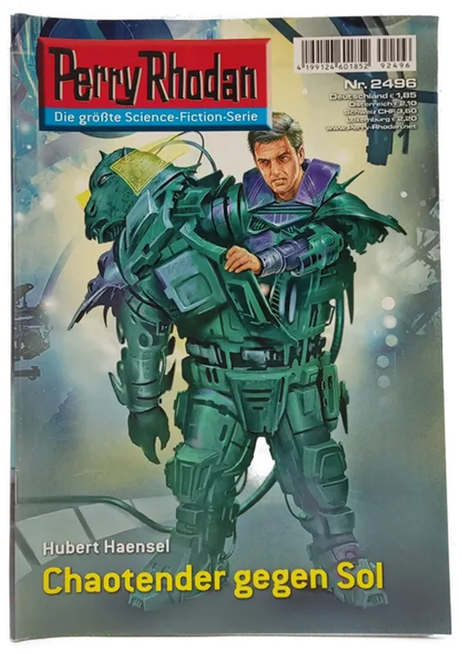 Romanheft Perry Rhodan Chaotender gegen Sol Erstauflage Nr. 2496 - Bild 1