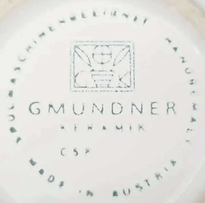 Gmundner Keramik (Buntgeflammt) - Zuckerdose - Bild 2