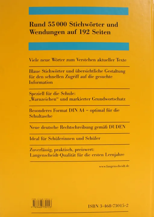  Buch Langenscheidts SUPER Schülerwörterbuch – Englisch - Bild 2