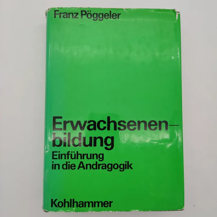 Handbuch der Erwachsenenbildung - Franz Pöggeler - Bild 1