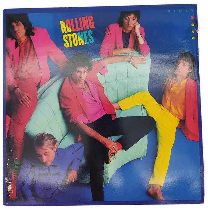 Rolling Stones Vinyl Schallplate - Dirty Work  - Bild 1